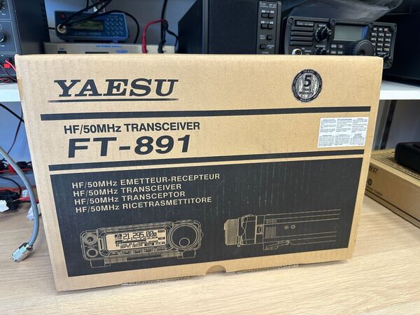 YAESU FT 891 HF E 50 MHZ ALL MODE COME NUOVO DA DEMO ANNO 2026 GARANZIA CSY AND SON CON IMBALLO