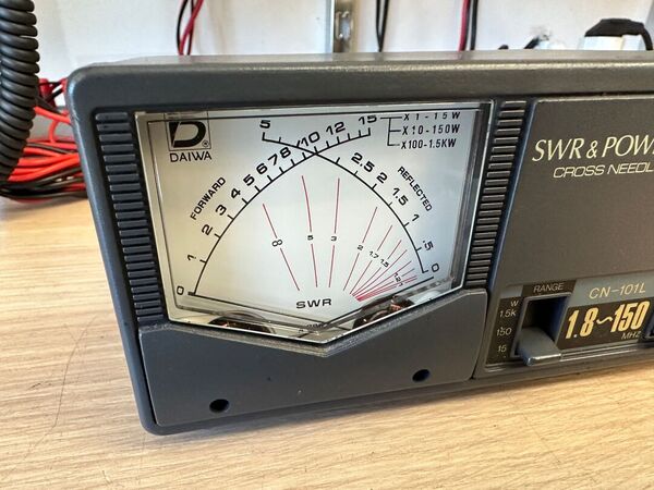 DAIWA CN 101L ROSWATTMETRO DA 1,8 A 150 MHZ  FINO A 1,5 KW OTTIMO