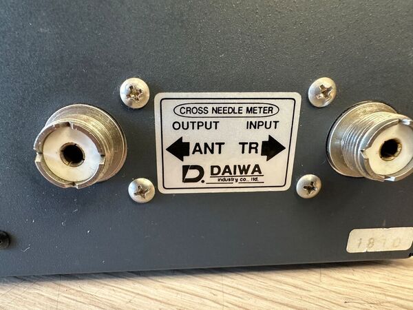 DAIWA CN 101L ROSWATTMETRO DA 1,8 A 150 MHZ  FINO A 1,5 KW OTTIMO