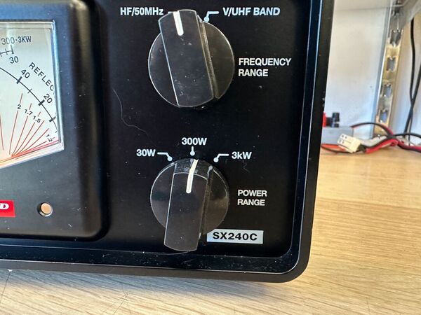 DIAMOND SX 240 C ROSWATTMETRO HF 50 144 430 MHZ FINO A 3 KW OTTIMO E RARO