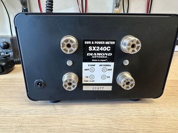 DIAMOND SX 240 C ROSWATTMETRO HF 50 144 430 MHZ FINO A 3 KW OTTIMO E RARO