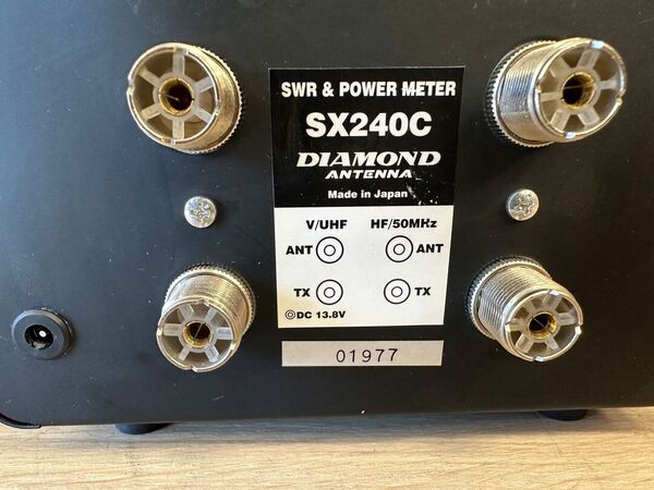 DIAMOND SX 240 C ROSWATTMETRO HF 50 144 430 MHZ FINO A 3 KW OTTIMO E RARO