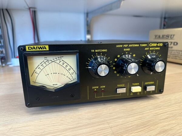 DAIWA CNW 419 ACCORDATORE MANUALE HF 500 WATT PEP OTTIMO