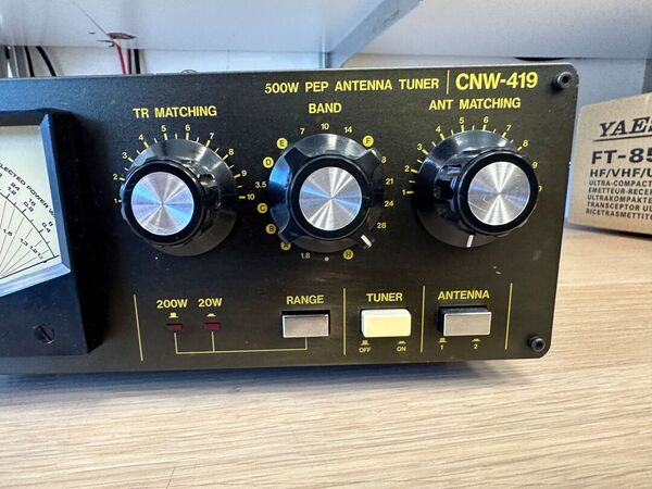 DAIWA CNW 419 ACCORDATORE MANUALE HF 500 WATT PEP OTTIMO