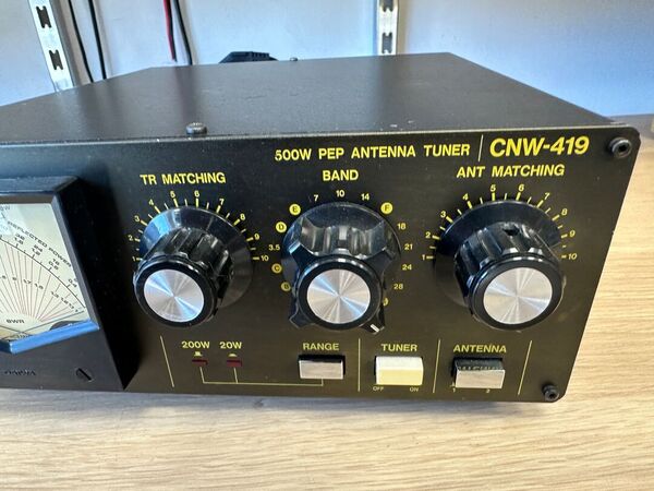 DAIWA CNW 419 ACCORDATORE MANUALE HF 500 WATT PEP OTTIMO