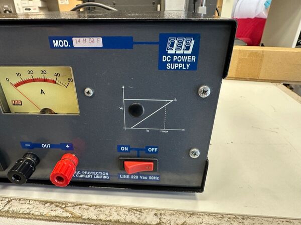 CEP  14H50 F ALIMENTATORE LINEARE DA 50 AMPERE PEP OTTIMO