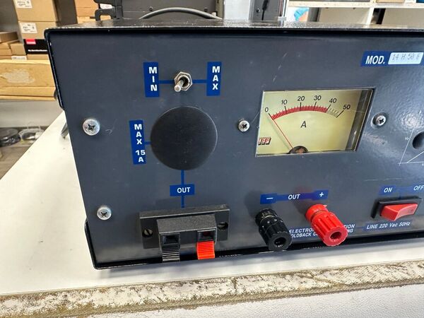 CEP  14H50 F ALIMENTATORE LINEARE DA 50 AMPERE PEP OTTIMO