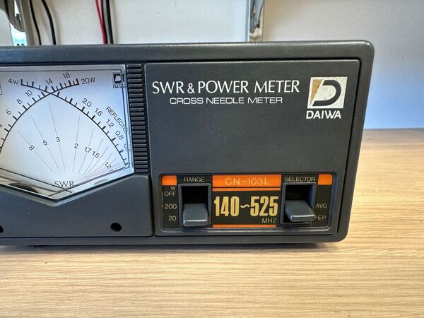 DAIWA CN 103L ROSWATTMETRO VHF UHF 200 WATT OTTIMO
