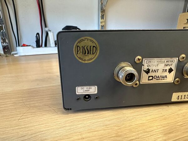 DAIWA CN 103L ROSWATTMETRO VHF UHF 200 WATT OTTIMO