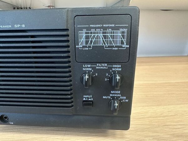 YAESU SP 8 SPEAKER ESTERNO DI LINEA COME NUOVO CON IMBALLO