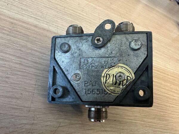 DAIWA CS 201 COMMUTATORE A 2 VIE PL  OTTIMO