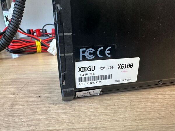 XIEGU X6100 - RTX SDR HF QRP 0.5 - 30 MHZ 10 W CON AT TUNER DSP OTTIMO