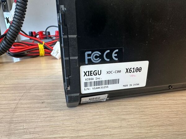 XIEGU X6100 - RTX SDR HF QRP 0.5 - 30 MHZ 10 W CON AT TUNER DSP OTTIMO