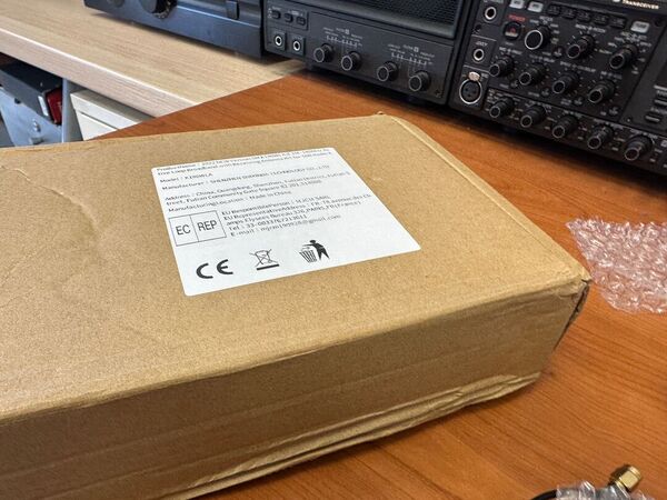 K180WLA Antenna Loop Attiva con Guadagno Regolabile Banda da 100KHz a 180MHz NUOVA SOLO APERTA DALLA SCATOLA