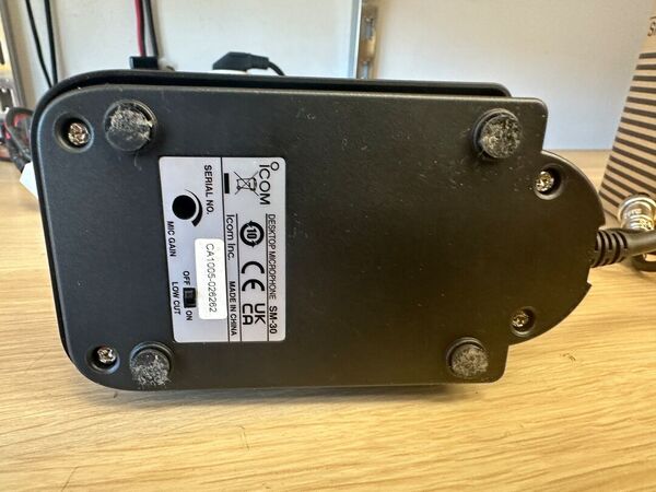 ICOMM SM 30 MIKE BASE COME NUOVO CON IMBALLO