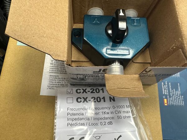 JETFON CX 201 COMMUTATORE A 2 VIE PL NUOVO PRONTA CONSEGNA