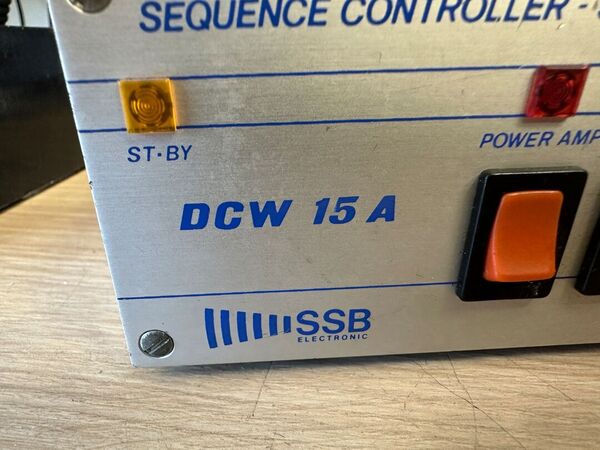 SSB DCW 15 A SSB SCW 15 A SSB - DCW 15 SHF - SEQUENCER PER 13 E 23 cm