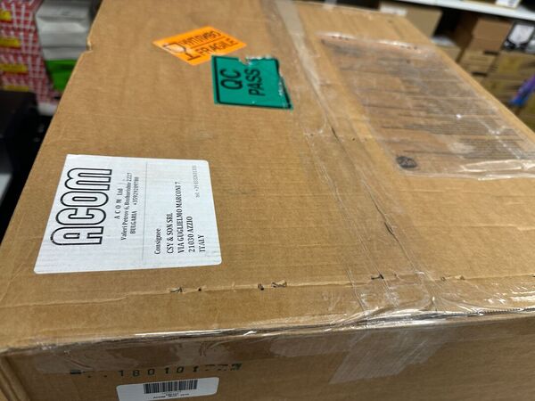 ACOM 1010 LINEARE VALVOLRE HF DA 160 A 10 METRI 700 WATT PEP COME NUOVO DOPPIO IMBALLO GARANZIA CSY AND SON