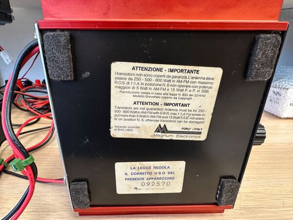 MAGNUM ME 300 T LINEARE CB HF 26-30 MHZ OTTIMO