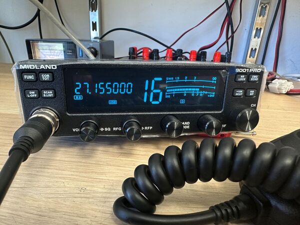 MIDLAND 8001 PRO CB HF ALL MODE COME NUOVO ACQUISTATO 16 APRILE 2026 CON IMBALLO