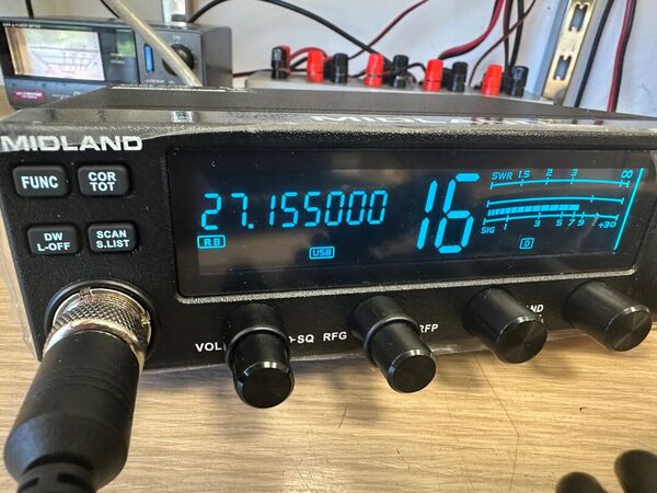 MIDLAND 8001 PRO CB HF ALL MODE COME NUOVO ACQUISTATO 16 APRILE 2026 CON IMBALLO
