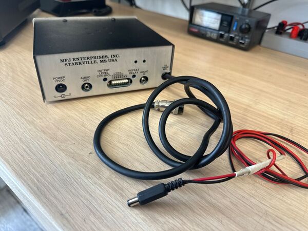 MFJ 432 Voice Memory Keyer OTTIMO CAVO KENWOOD