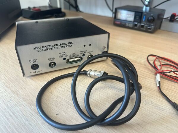 MFJ 432 Voice Memory Keyer OTTIMO CAVO KENWOOD