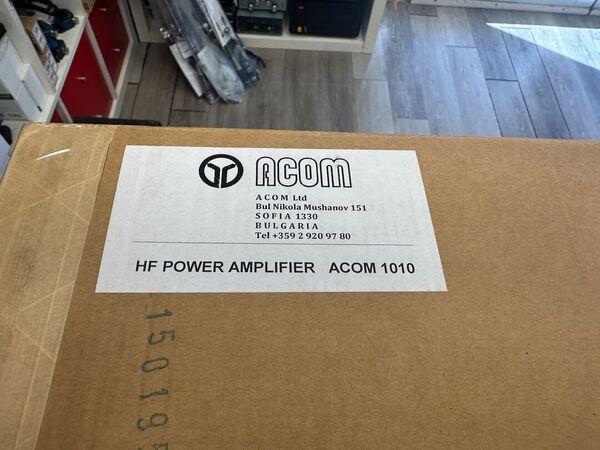 ACOM 1010 LINEARE HF OTTIMO DOPPIO IMBALLO