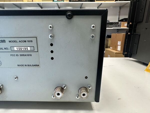 ACOM 1010 LINEARE HF OTTIMO DOPPIO IMBALLO