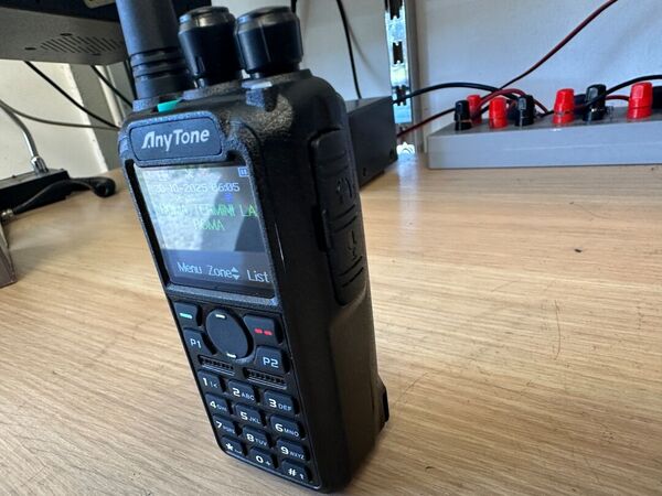 ANYTONE AT D 878 UV II PLUS BIBANDA PORTATILE ANALOGICO DIGITALE DMR COME NUOVO CON IMBALLO
