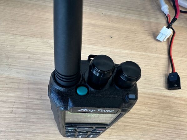 ANYTONE AT D 878 UV II PLUS BIBANDA PORTATILE ANALOGICO DIGITALE DMR COME NUOVO CON IMBALLO