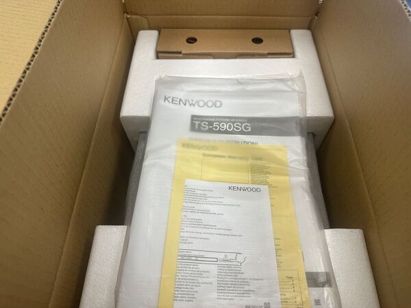 KENWOOD TS 590 SG HF E 50 MHZ ALL MODE COME NUOVO DOPPIO IMBALLO E TXCO