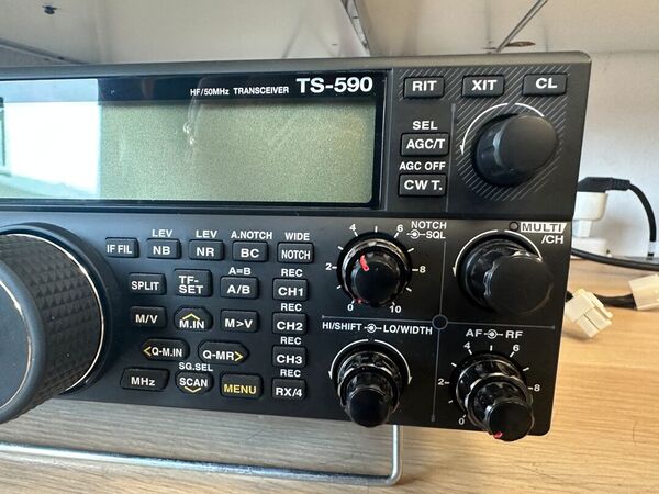KENWOOD TS 590 SG HF E 50 MHZ ALL MODE COME NUOVO DOPPIO IMBALLO E TXCO