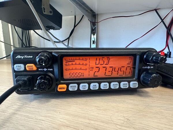 ANYTONE AT 5555N II CB HF ALL MODE COME NUOVO CON IMBALLO