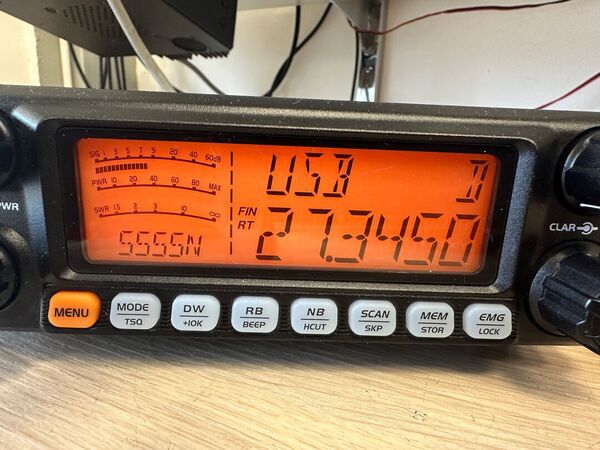 ANYTONE AT 5555N II CB HF ALL MODE COME NUOVO CON IMBALLO