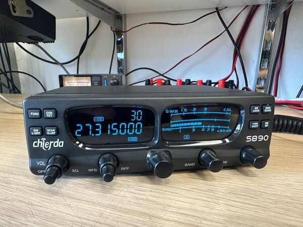 CHIERDA S890 CH HF ALL MODE 27 MHZ COME NUOVO CON IMBALLO