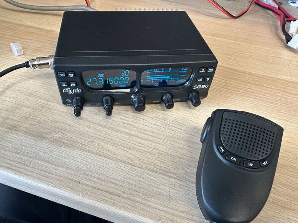 CHIERDA S890 CH HF ALL MODE 27 MHZ COME NUOVO CON IMBALLO