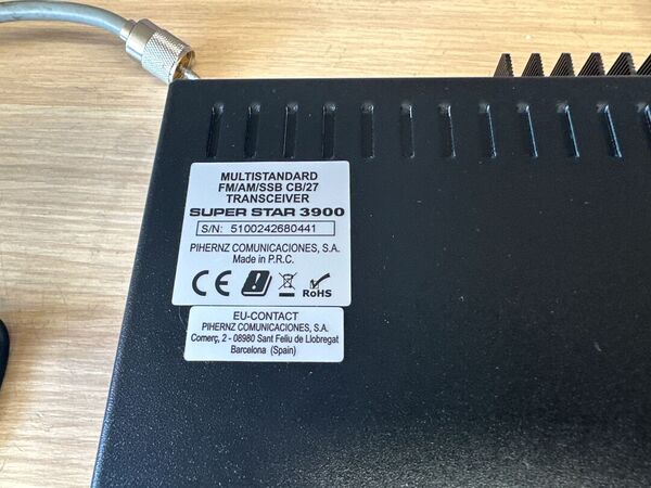 SUPERSTAR SS 3900 CB HF ALL MODE 27 MHZ COME NUOVO CON IMBALLO