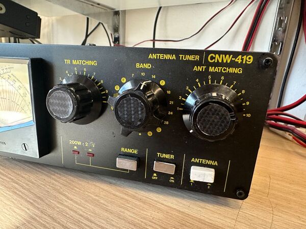 DAIWA CNW 419 ACCORDATORE MANUALE HF OTTIMO
