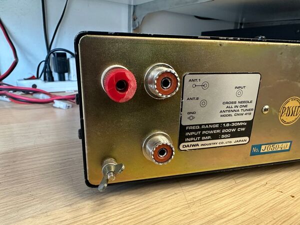 DAIWA CNW 419 ACCORDATORE MANUALE HF OTTIMO