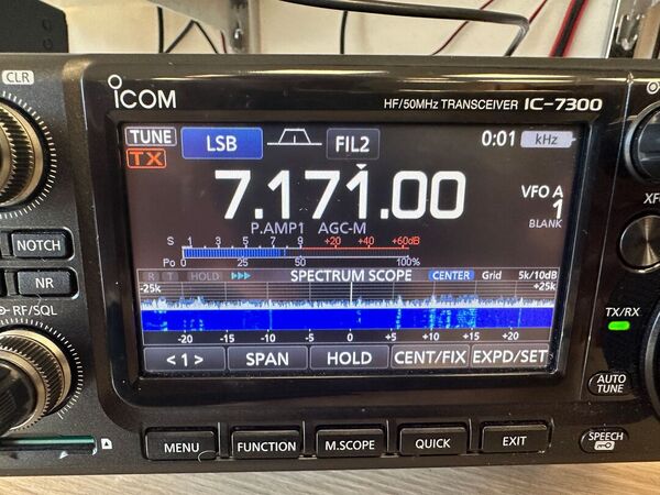 ICOM IC 7300 HF E 50 MHZ CALL MODE OME NUOVO NOVEMBRE 2025 CON IMBALLO
