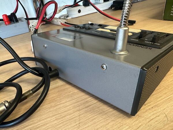 KENWOOD MC 85 MIKE BASE CON COMPRESSORE  OTTIMO