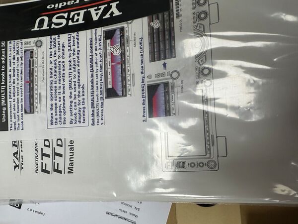 YAESU FT DX 101 D HF E 50 MHZ COME NUOVO CON IMBALLO E GARANZIA CSY AND SON  1 ANNO