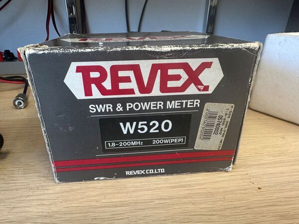 REWEX W 520' ROSWATTMETRO DA 1.8 A 200 MHZ  200 WATT OTTIMO CON IMBALLO