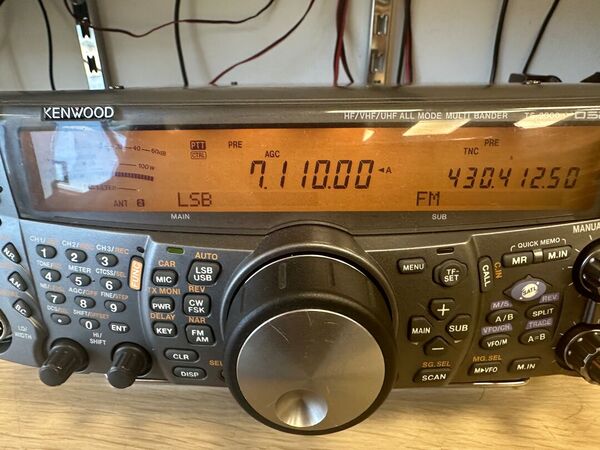 KENWOOD TS 2000 X PENTABANDA HF 50 144 430 1200 MHZ ALL MODE OTTIMO DOPPIO IMBALLO