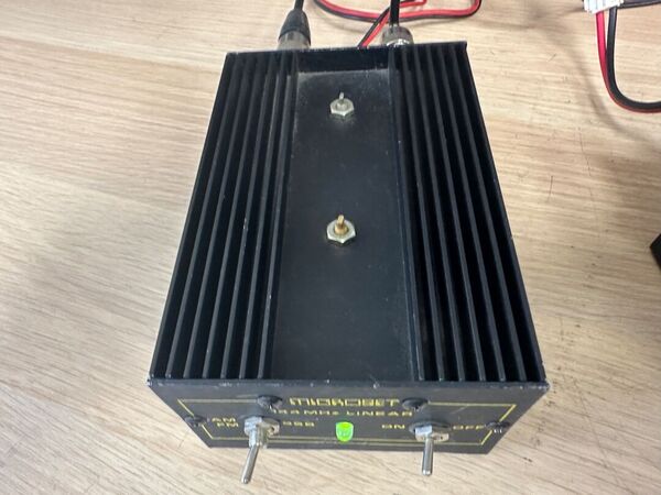 MICROSET 144 MHZ LINEAR  AM FM SSB 30 WATT PEP OTTIMO