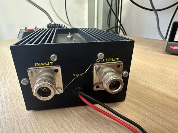 MICROSET 144 MHZ LINEAR  AM FM SSB 30 WATT PEP OTTIMO