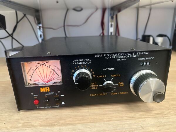 MFJ-986 ACCORDATORE ANTENNA MANUALE HF  ASIM /SIM/ LONGWIRE 1500W PEP OTTIMO