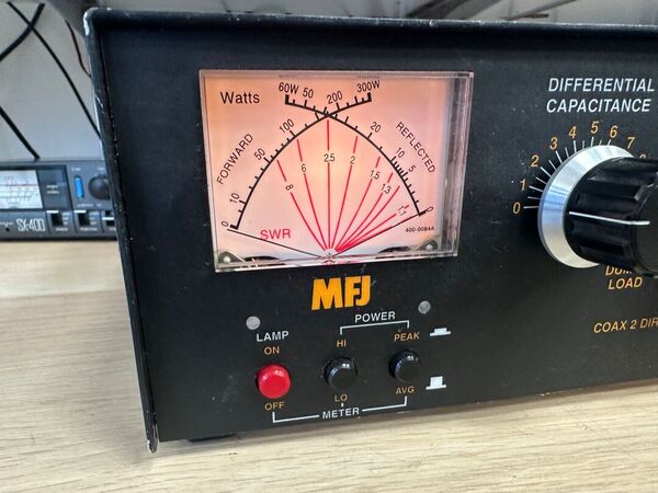 MFJ-986 ACCORDATORE ANTENNA MANUALE HF  ASIM /SIM/ LONGWIRE 1500W PEP OTTIMO