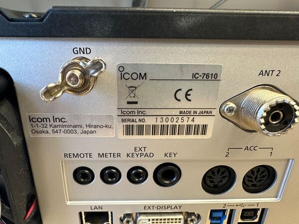 ICOM IC 7610 HF E 50 MHZ ALL MODE COME NUOVO DOPPIO IMBALLO